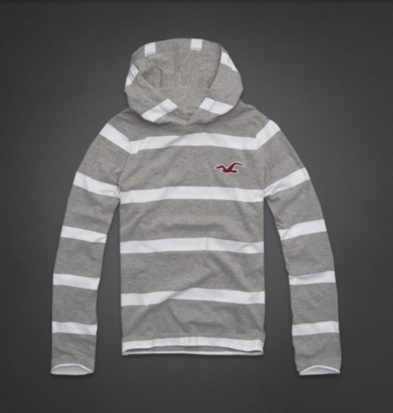 Hollister Hombres Outlet Capucha Remera HCO4621